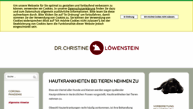 What Hauttierarzt.de website looked like in 2020 (3 years ago)