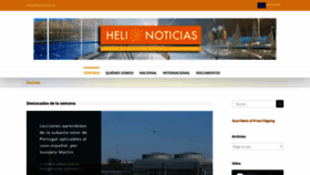 What Helionoticias.es website looked like in 2020 (3 years ago)