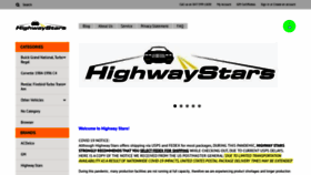 What Highwaystars.net website looked like in 2020 (3 years ago)
