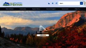 What Hinton.ca website looked like in 2020 (3 years ago)