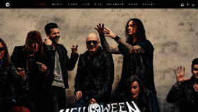 What Helloween.org website looked like in 2020 (3 years ago)