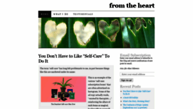 What Heartlandwriting.me website looked like in 2020 (3 years ago)