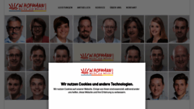 What Hofmann-heizungsbau.de website looked like in 2020 (3 years ago)