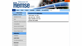 What Hemse.com website looked like in 2020 (3 years ago)
