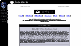 What Hohle-erde.de website looked like in 2020 (3 years ago)