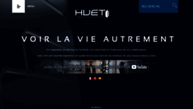 What Huet.fr website looked like in 2020 (5 years ago)