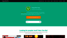 What Happymodpro.com website looked like in 2020 (3 years ago)