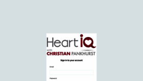 What Heartiqacademy.com website looked like in 2020 (3 years ago)