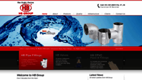What Hbgroup.in website looked like in 2020 (4 years ago)