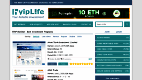 What Hyiplife.pro website looked like in 2020 (3 years ago)