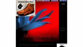 What Hexen-orakel.de website looked like in 2020 (3 years ago)