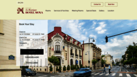 What Hotelmoxa.com website looked like in 2020 (3 years ago)