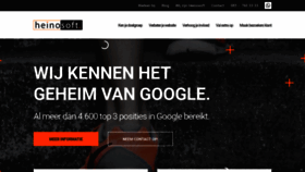 What Heinosoft.nl website looked like in 2020 (3 years ago)