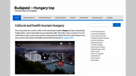 What Hungarytop.com website looked like in 2020 (3 years ago)