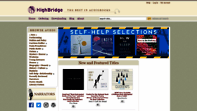 What Highbridgeaudio.com website looked like in 2020 (3 years ago)
