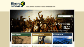 What Historiadobrasil.net website looked like in 2020 (5 years ago)