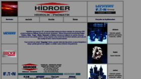 What Hidroer.com.tr website looked like in 2020 (3 years ago)