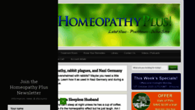 What Homeopathyplus.com.au website looked like in 2020 (3 years ago)