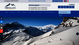 What Himalayatrekkingteam.com website looked like in 2020 (3 years ago)
