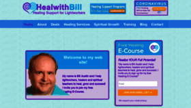 What Healwithbill.com website looked like in 2020 (3 years ago)
