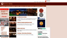 What Hotel-mitra.si website looked like in 2020 (3 years ago)