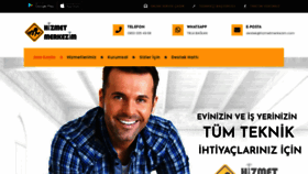 What Hizmetmerkezim.com website looked like in 2020 (3 years ago)