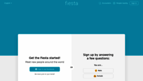 What Heyfiesta.com website looked like in 2020 (3 years ago)