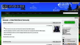 What Herocube.net website looked like in 2020 (3 years ago)