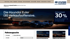 What Hyundai-euler.de website looked like in 2020 (3 years ago)