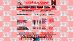 What Huskerj.com website looked like in 2020 (3 years ago)
