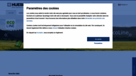What Huesker.fr website looked like in 2020 (3 years ago)
