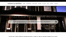 What Hasanalbatran.com website looked like in 2020 (3 years ago)