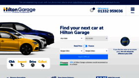 What Hiltongarage.co.uk website looked like in 2020 (3 years ago)