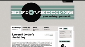 What Hifiweddings.com website looked like in 2020 (3 years ago)