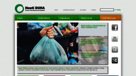 What Hnutiduha.cz website looked like in 2020 (3 years ago)