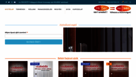 What Hisecajto.hu website looked like in 2020 (3 years ago)
