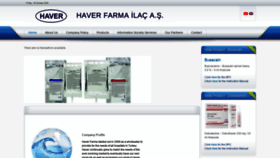What Haver.com.tr website looked like in 2020 (3 years ago)