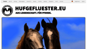 What Hufgefluester.eu website looked like in 2020 (3 years ago)