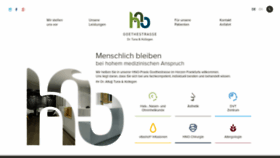 What Hno-goethestrasse.de website looked like in 2020 (3 years ago)