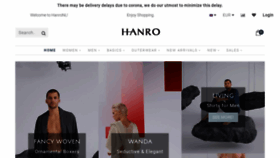 What Hanroshop.nl website looked like in 2020 (3 years ago)
