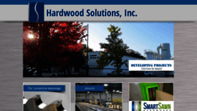 What Hardwoodsolutions.com website looked like in 2020 (3 years ago)
