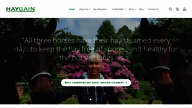 What Haygainaustralia.com website looked like in 2020 (3 years ago)