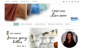 What Healthyhomecleaning.com website looked like in 2020 (3 years ago)