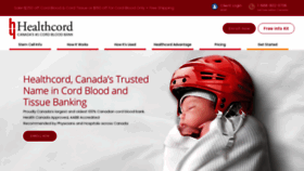 What Healthcord.com website looked like in 2020 (3 years ago)