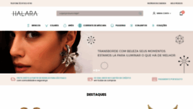 What Halara.com.br website looked like in 2020 (3 years ago)