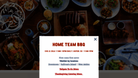 What Hometeambbq.com website looked like in 2020 (3 years ago)