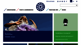What Handelsbeurs.be website looked like in 2020 (4 years ago)