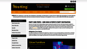 What Hireking.com.au website looked like in 2020 (3 years ago)