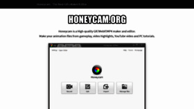 What Honeycam.org website looked like in 2020 (3 years ago)