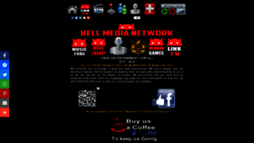 What Hell-radio.com website looked like in 2020 (3 years ago)